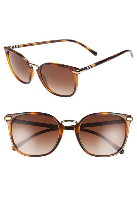 53mm gradient square sunglasses burberry